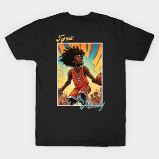 Tyrese Maxey Philadelphia victor illustration design T-Shirt